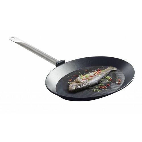 Hendi Poissonière Aluminium - Poignée Inox - 400x275x35(h)mm