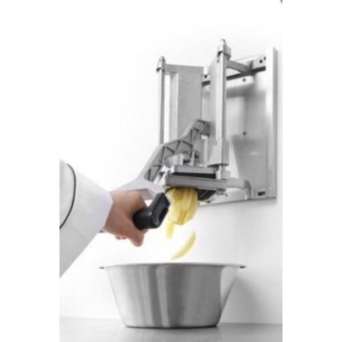 Hendi Coupe-Frites pour couper des frites | 4 Lames Inox Inclus