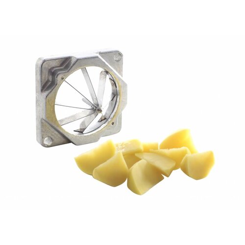 Hendi Coupe-Frites pour couper des frites | 4 Lames Inox Inclus