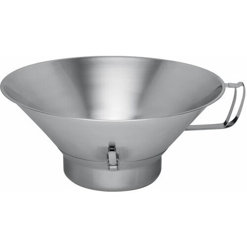 Hendi Égouttoir à Friture Inox - Bac Collecteur Amovible - Ø410x170(h)mm