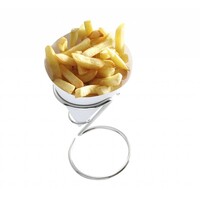 Support Inox -  Pour Cornets de Frites - Ø95/110x175(h)mm