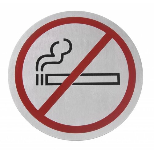 Hendi Pictogrammes Inox - Non Fumeur - Grand Ø160mm Hendi Pictogrammes Inox - Non Fumeur - Grand Ø160mm