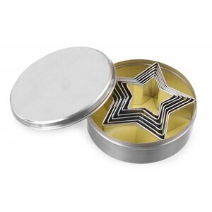 Hendi Découpoir Étoile - Ø45-90mm - Ensemble de 6 Pièces