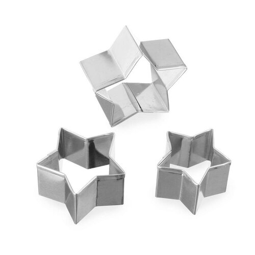 Hendi Découpoir Étoile - Ø45-90mm - Ensemble de 6 Pièces