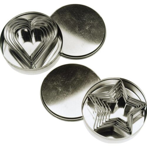 Hendi Découpoir Étoile - Ø45-90mm - Ensemble de 6 Pièces