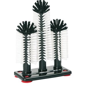 Hendi Lave-Verres 3 Brosses - 180x250x180mm