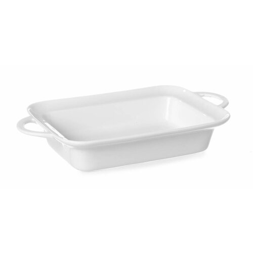 Hendi Plat à Tapas Rectangulaire - Porcelaine Blanche - 100x140x45(h)mm