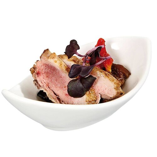 Hendi Coupelle Tapas Concha - Porcelaine Blanche - 90x50x20(h)mm - 6 Pièces Hendi Coupelle Tapas Concha - Porcelaine Blanche - 90x50x20(h)mm - 6 Pièces