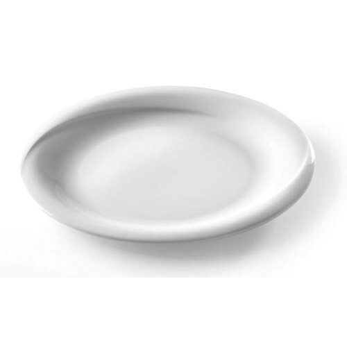 Hendi Assiette Plate EXCLUSIV - Porcelaine Blanche - Ø210mm