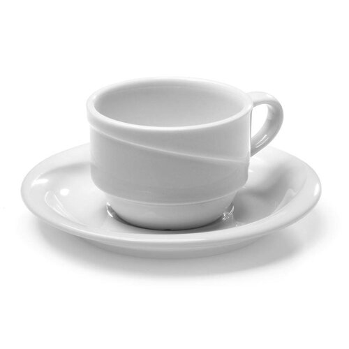 Hendi Soucoupe Exclusiv - Porcelaine Blanche - 145mm