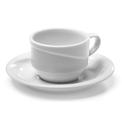 Hendi Tasse à Mocha Exclusiv - Porcelaine Blanche - 90ml