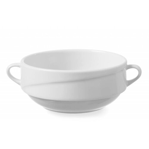 Hendi Bol à Soupe EXCLUSIV - Porcelaine Blanche - 380ml - 155x120x55mm Hendi Bol à Soupe EXCLUSIV - Porcelaine Blanche - 380ml - 155x120x55mm