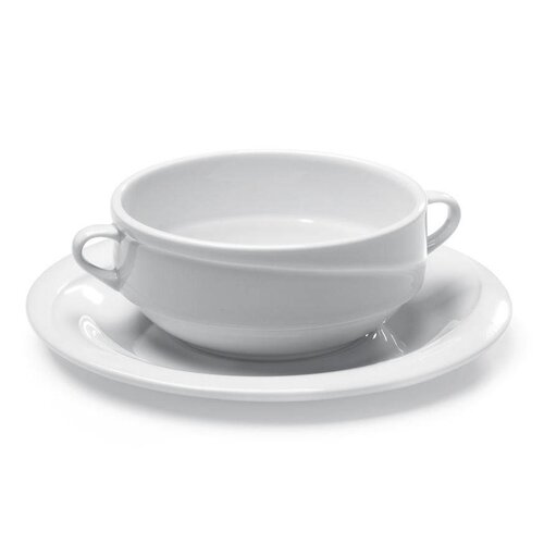 Hendi Bol à Soupe EXCLUSIV - Porcelaine Blanche - 380ml - 155x120x55mm Hendi Bol à Soupe EXCLUSIV - Porcelaine Blanche - 380ml - 155x120x55mm