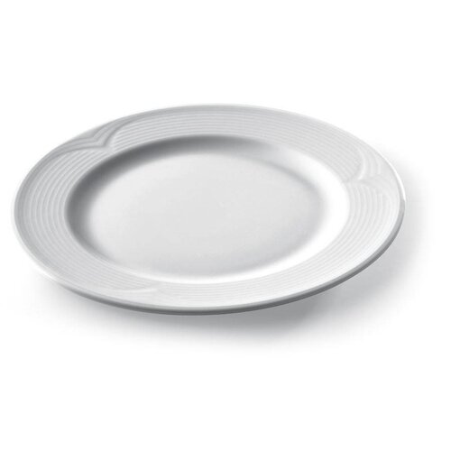 Hendi Assiette Plate SATURN - Porcelaine Blanche - Ø200mm