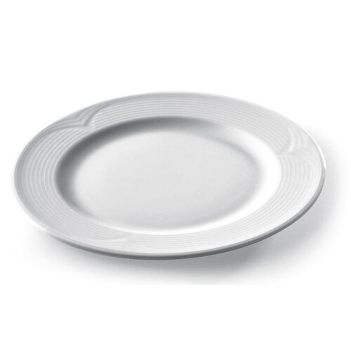 Hendi Assiette Plate SATURN - Porcelaine Blanche - Ø260mm