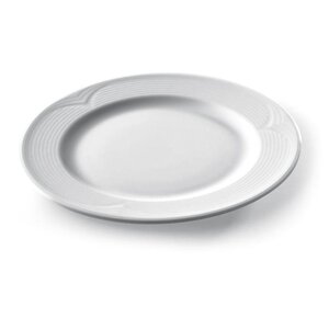 Hendi Assiette Plate SATURN - Porcelaine Blanche - Ø320mm