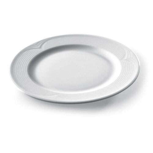 Hendi Assiette Plate SATURN - Porcelaine Blanche - Ø320mm