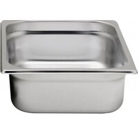 Bac GN 1/2 Inox - 4 Litres - 65(h)mm