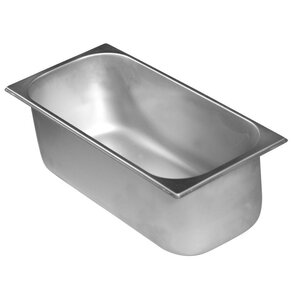 Hendi Bac à Glace Inox | 360x165x80(h)mm | 3,5 Litres