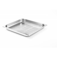 Bac GN 2/3 Inox Perforé - 3 Litres - 40(h)mm