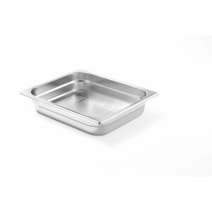 Hendi Bac GN 1/2 Inox Perforé - 4 Litres - 65(h)mm Hendi Bac GN 1/2 Inox Perforé - 4 Litres - 65(h)mm
