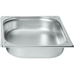 Hendi Bac GN 1/2 Inox - Coins Renforcées - 1 Litre - 20(h)mm