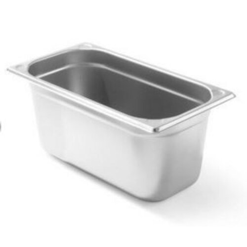 Hendi Bac GN 1/3 Inox - Coins Renforcées - 5,7 Litres - 150(h)mm