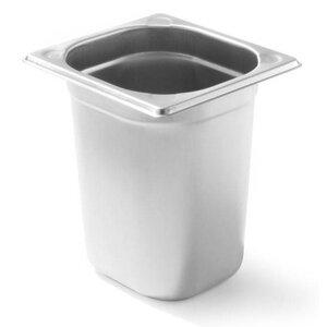 Hendi Bac GN 1/6 Inox - Coins Renforcées - 1,6 Litres - 100(h)mm Hendi Bac GN 1/6 Inox - Coins Renforcées - 1,6 Litres - 100(h)mm