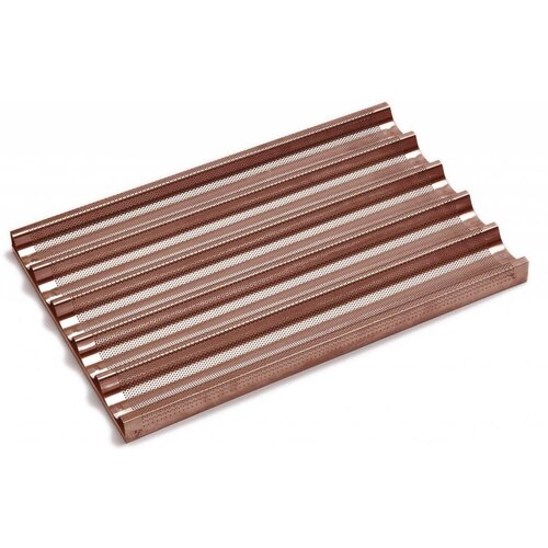 Hendi Plateau Pour 5 Baguettes - Aluminium Couche Anti-adhésif - 600x400mm Hendi Plateau Pour 5 Baguettes - Aluminium Couche Anti-adhésif - 600x400mm