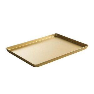 Hendi Plateau Aluminium - Couleur Or - 400x300x20(h)mm