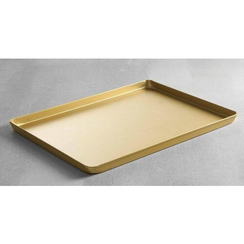 Hendi Plateau Aluminium - Couleur Or - 400x300x20(h)mm