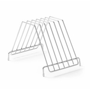 Hendi Support Inox - Pour 6 Planches à Découper - 303x211x205(h)mm Hendi Support Inox - Pour 6 Planches à Découper - 303x211x205(h)mm