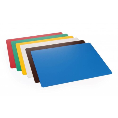 Hendi Plaques de Découpe Flexibles - Selon HACCP - Polypropylène - 6 Pièces