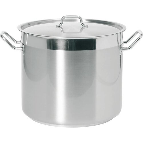 Hendi Braisière Haut Inox - Avec Couvercle - Disponible en 7 Tailles