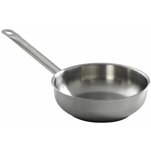 Hendi Sauteuse Inox - Sans Couvercle