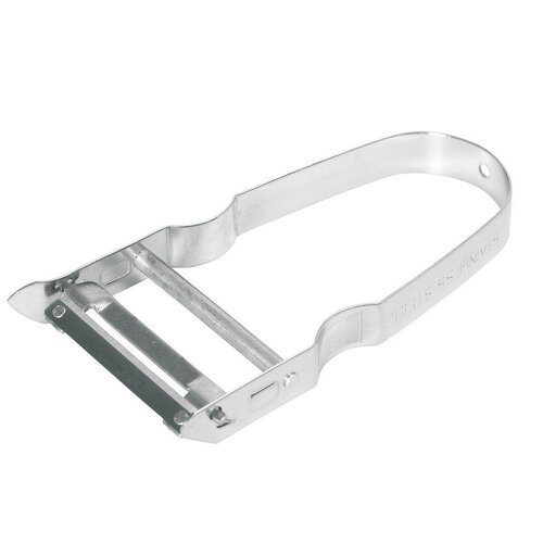 Hendi Couteau à Éplucher Inox - Modèle Transversal - Lame 50/110mm