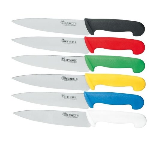 Hendi Couteau Chef Inox 180mm - Manche Rouge