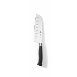 Hendi Couteau Santoku Inox - Alvéolé - Profi Line - 180mm