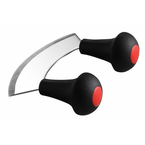 Hendi Hachoir Demi-Lune Inox - Lame Simple - 230mm