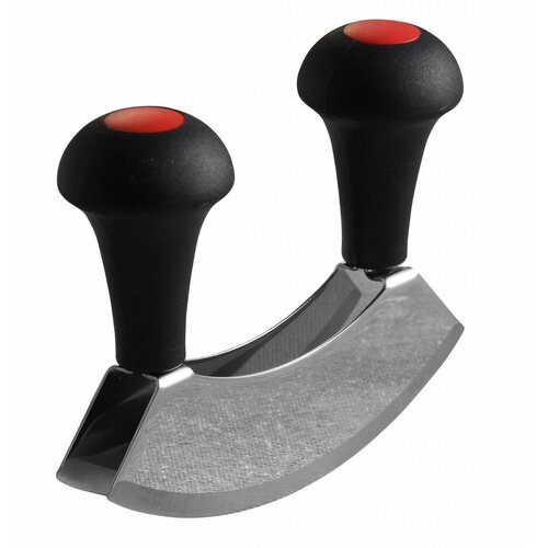 Hendi Hachoir Demi-Lune Inox - Double Lame - 230mm