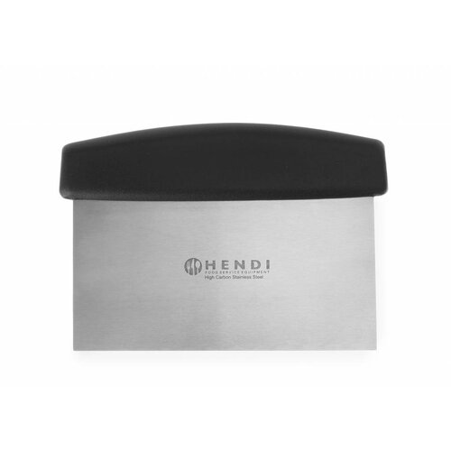 Hendi Coupe-Pâte Inox | Manche Polypropylène Noir | 150x110mm