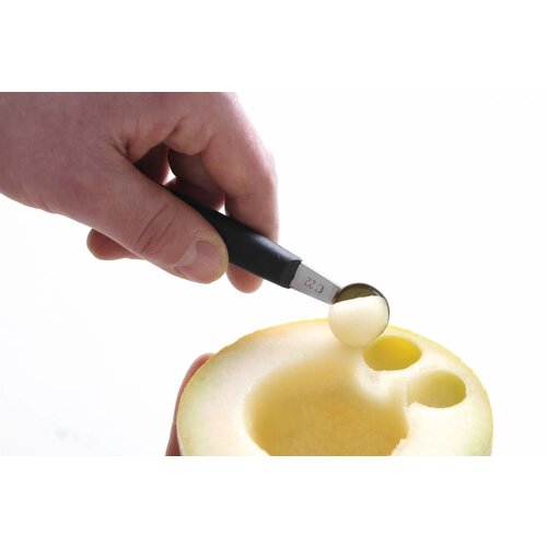 Hendi Cuillère à Melon Double | Inox | 165mm