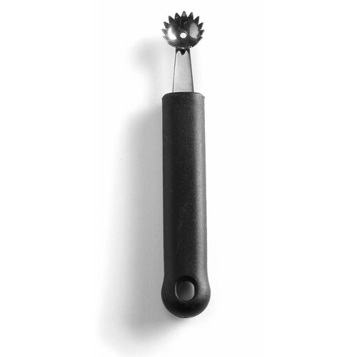 Hendi Cuillère à Melon Dentelée | Inox | 155mm