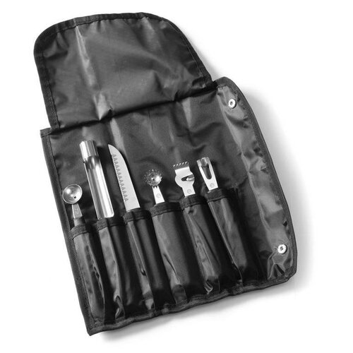 Hendi Trousse Décoration Inox - Manche Polypropylène - 6 pièces