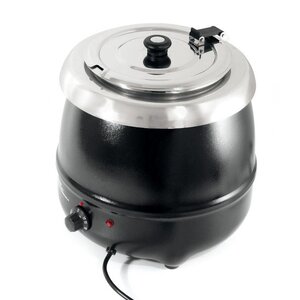 Hendi Marmite à Soupe Inox | 8 Litres | Noir | Ø340x360(h)mm