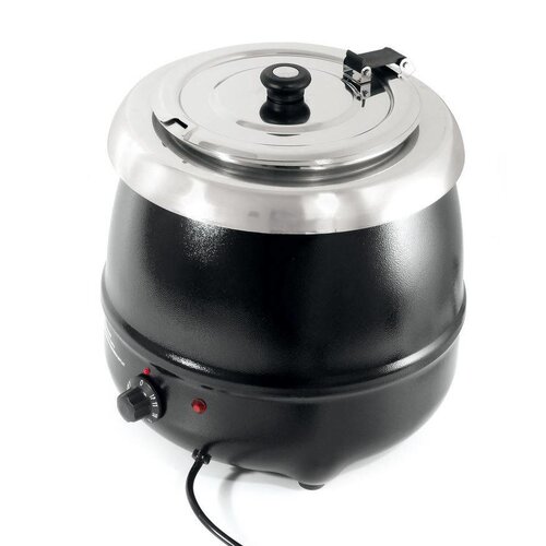 Hendi Marmite à Soupe Inox | 8 Litres | Noir | Ø340x360(h)mm