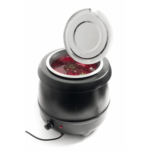 Hendi Marmite à Soupe Inox | 8 Litres | Noir | Ø340x360(h)mm
