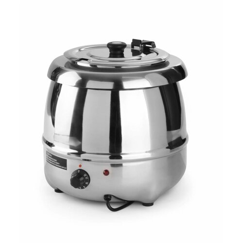 Hendi Marmite à Soupe Inox | 8 Litres | 435W | Ø340x360(h)mm