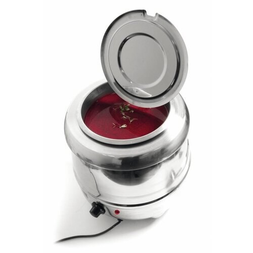 Hendi Marmite à Soupe Inox | 8 Litres | 435W | Ø340x360(h)mm