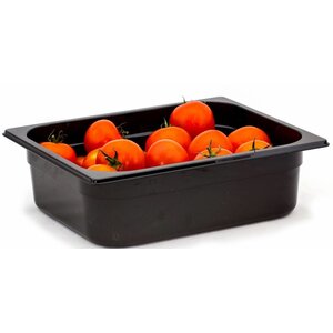 Hendi Bac GN 1/2 Polycarbonate Noir - 6,5 Litres - 100(h)mm